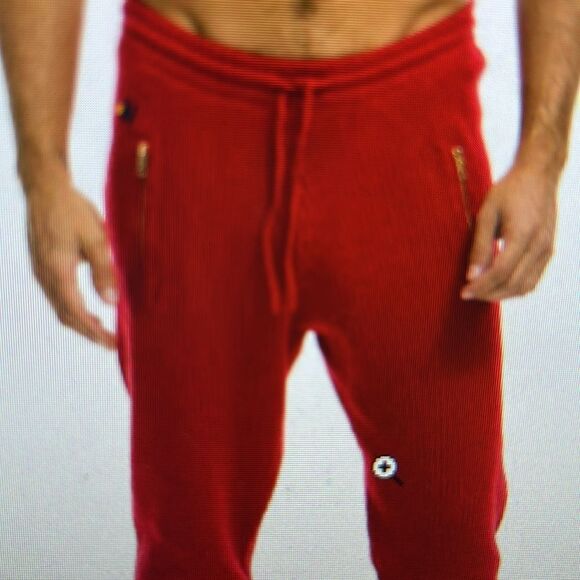 Cashmere!AviatorNation🌈CabinCashmereSweater Pant ZipPockets Made in USA - Picture 16 of 17